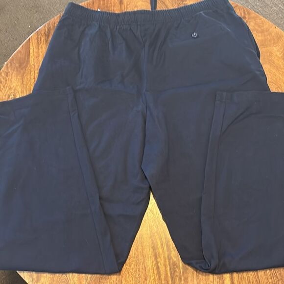 Land’s end scrub pants XL-Tall navy blue NWOT - Picture 3 of 7